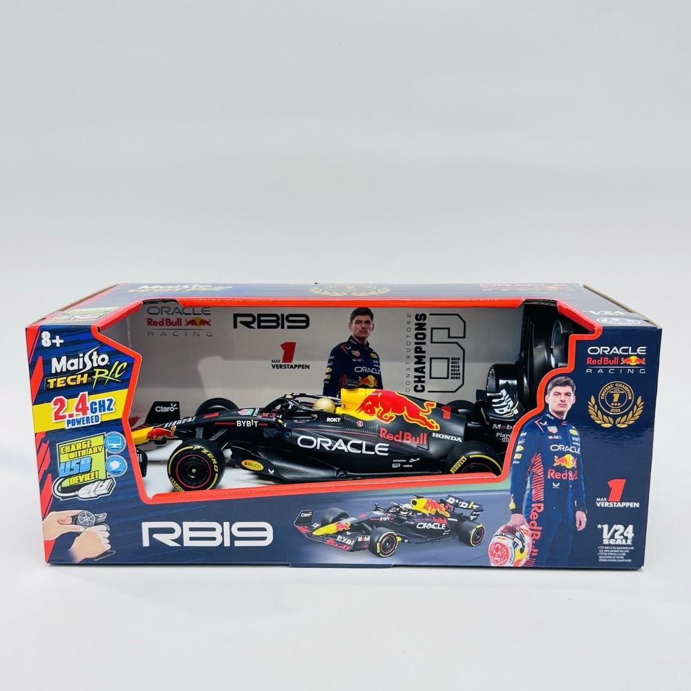 New Maisto Tech‎ R/C 2.4 GHZ USB Charge 1/24 Scale Red Bull 2025